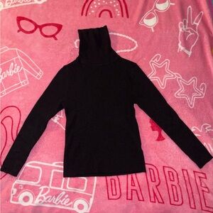 Black Turtleneck Sweater